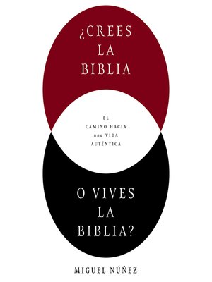 cover image of ¿Crees la Biblia o vives la Biblia?